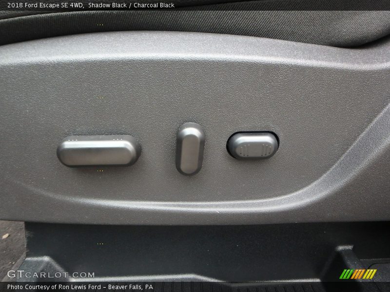 Shadow Black / Charcoal Black 2018 Ford Escape SE 4WD