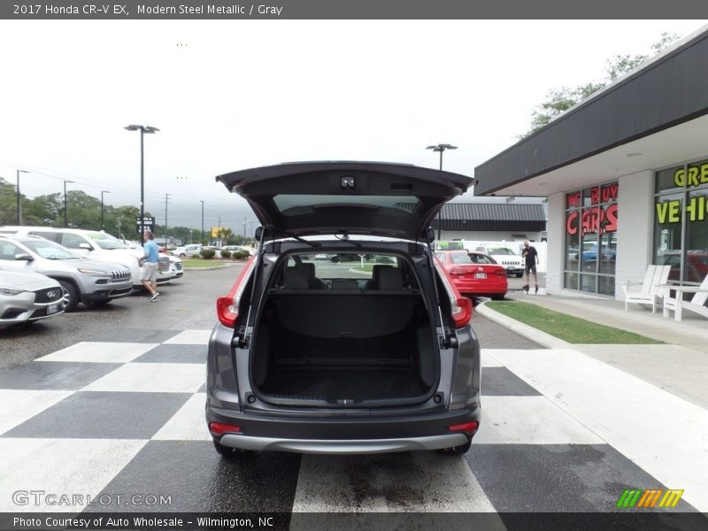 Modern Steel Metallic / Gray 2017 Honda CR-V EX