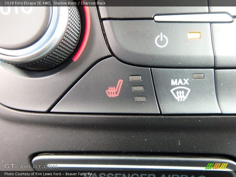 Shadow Black / Charcoal Black 2018 Ford Escape SE 4WD
