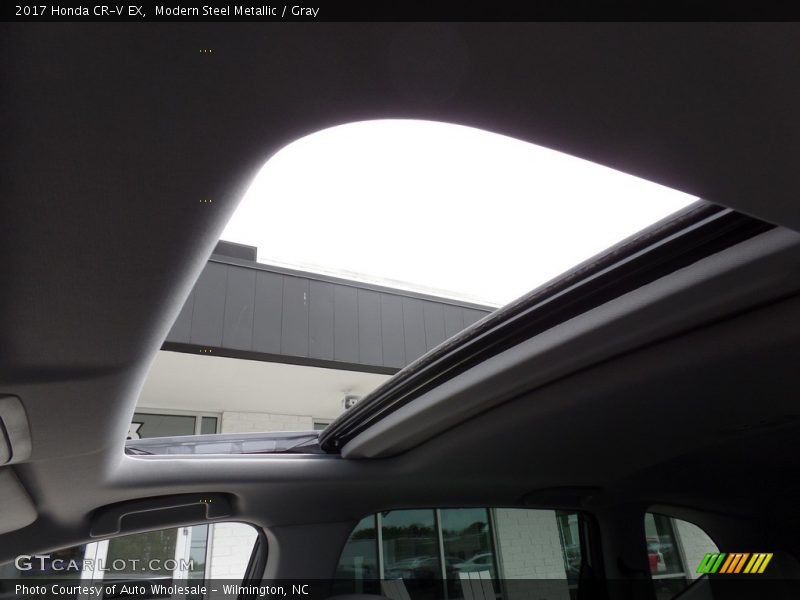 Modern Steel Metallic / Gray 2017 Honda CR-V EX