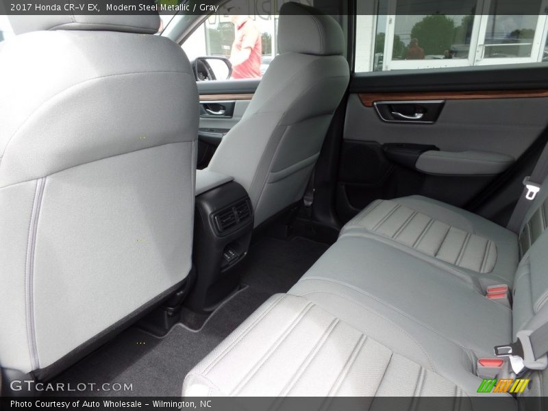 Modern Steel Metallic / Gray 2017 Honda CR-V EX