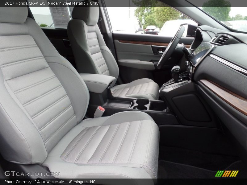 Modern Steel Metallic / Gray 2017 Honda CR-V EX
