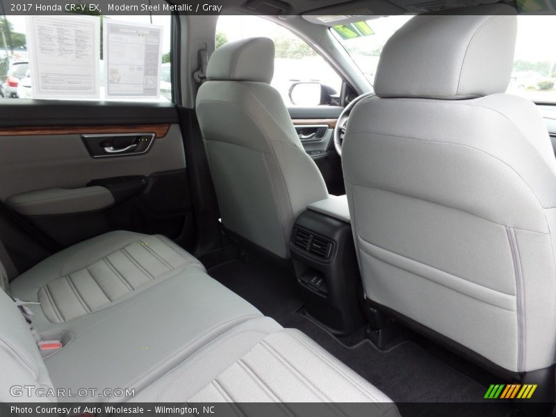 Modern Steel Metallic / Gray 2017 Honda CR-V EX