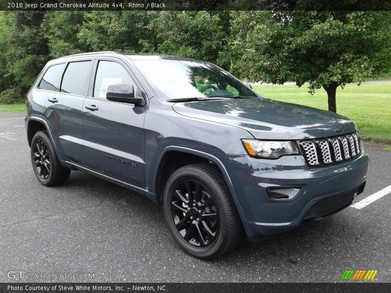 Rhino / Black 2018 Jeep Grand Cherokee Altitude 4x4