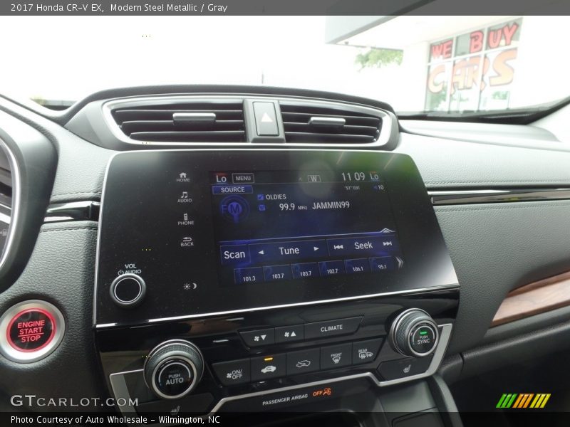 Modern Steel Metallic / Gray 2017 Honda CR-V EX