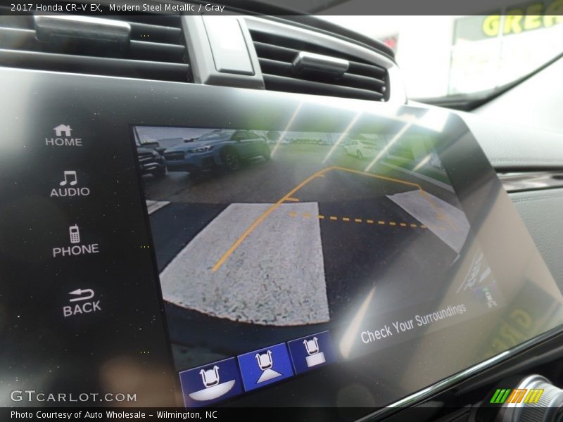 Modern Steel Metallic / Gray 2017 Honda CR-V EX