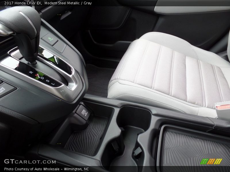 Modern Steel Metallic / Gray 2017 Honda CR-V EX