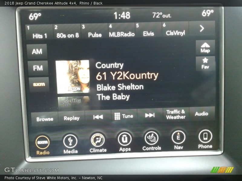 Rhino / Black 2018 Jeep Grand Cherokee Altitude 4x4