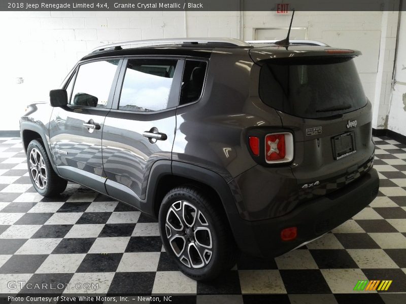 Granite Crystal Metallic / Black 2018 Jeep Renegade Limited 4x4