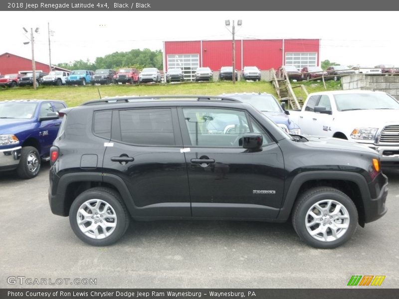 Black / Black 2018 Jeep Renegade Latitude 4x4