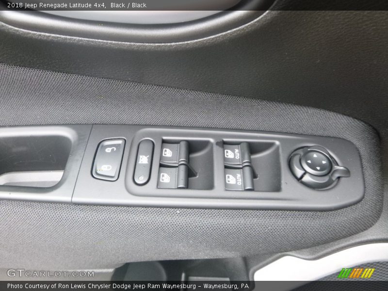 Black / Black 2018 Jeep Renegade Latitude 4x4