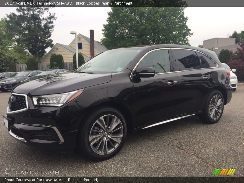 Black Copper Pearl / Parchment 2017 Acura MDX Technology SH-AWD