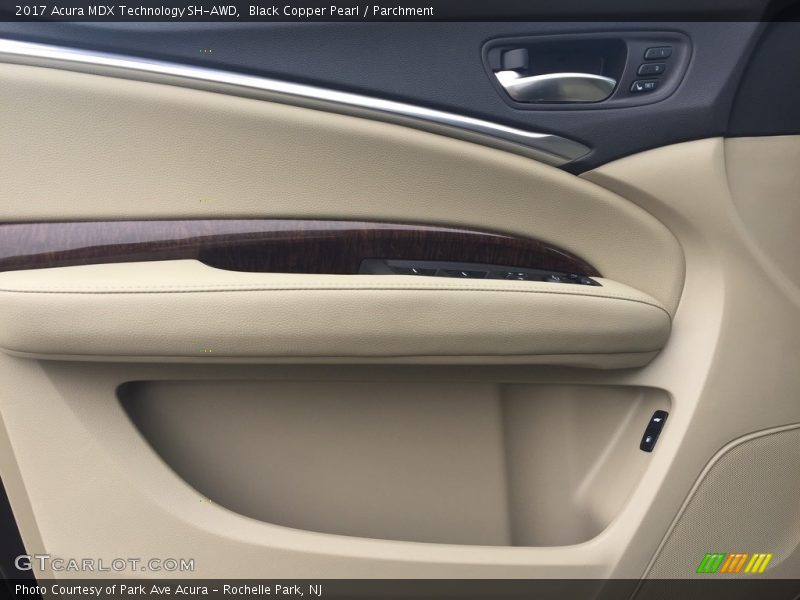 Black Copper Pearl / Parchment 2017 Acura MDX Technology SH-AWD