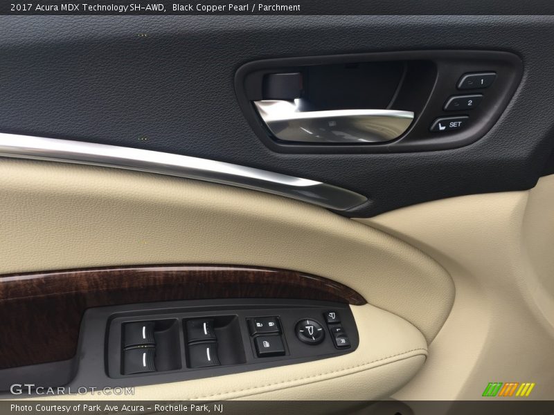 Black Copper Pearl / Parchment 2017 Acura MDX Technology SH-AWD