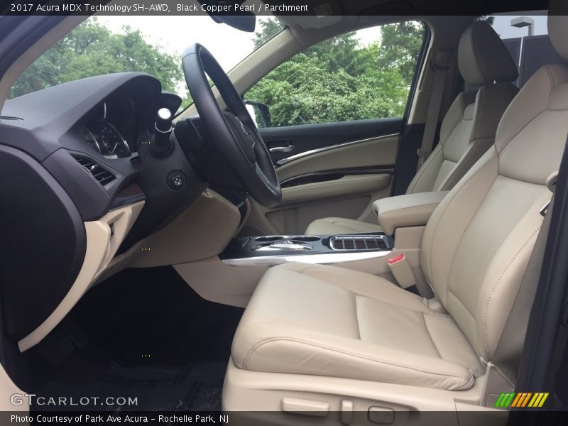 Black Copper Pearl / Parchment 2017 Acura MDX Technology SH-AWD