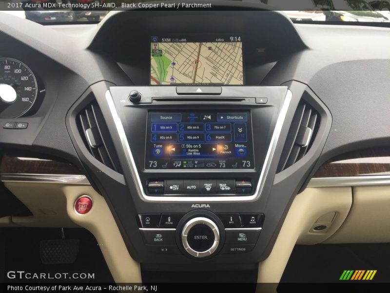 Black Copper Pearl / Parchment 2017 Acura MDX Technology SH-AWD