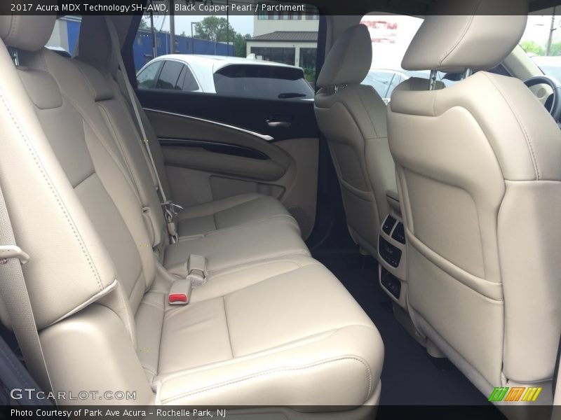 Black Copper Pearl / Parchment 2017 Acura MDX Technology SH-AWD