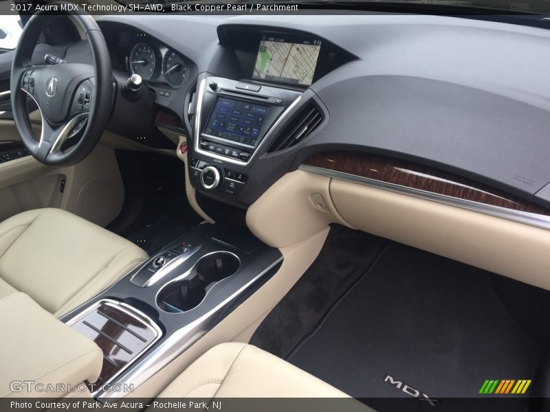 Black Copper Pearl / Parchment 2017 Acura MDX Technology SH-AWD