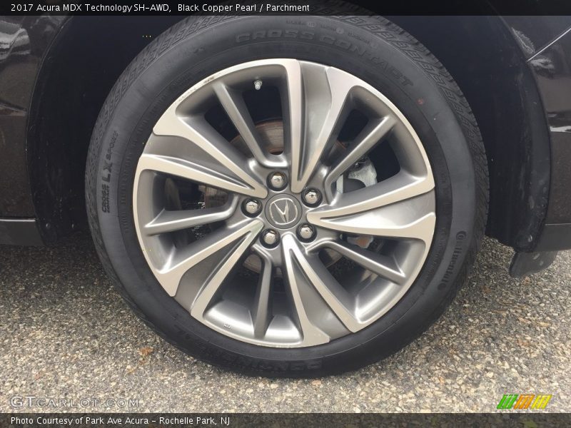 Black Copper Pearl / Parchment 2017 Acura MDX Technology SH-AWD