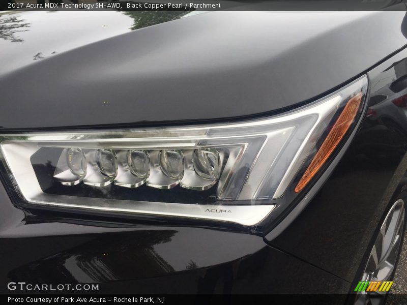 Black Copper Pearl / Parchment 2017 Acura MDX Technology SH-AWD