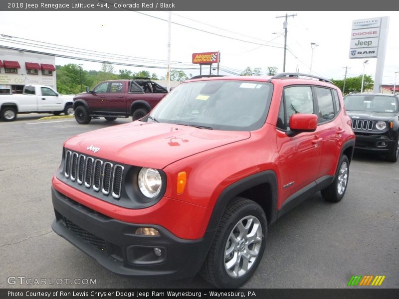 Colorado Red / Black 2018 Jeep Renegade Latitude 4x4