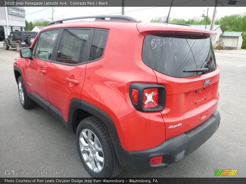 Colorado Red / Black 2018 Jeep Renegade Latitude 4x4