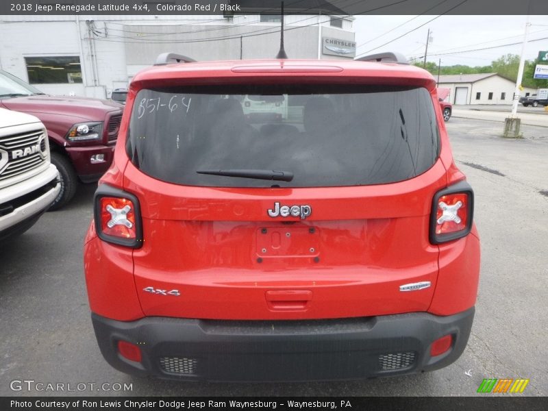 Colorado Red / Black 2018 Jeep Renegade Latitude 4x4
