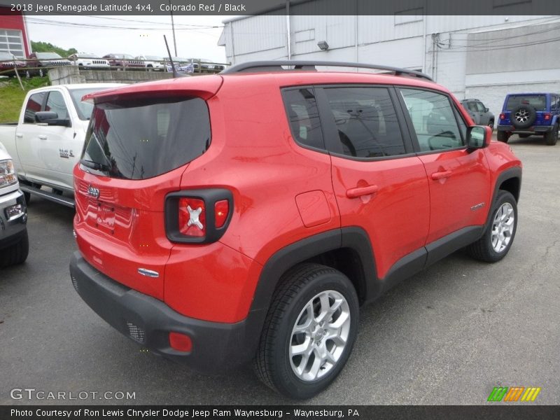 Colorado Red / Black 2018 Jeep Renegade Latitude 4x4