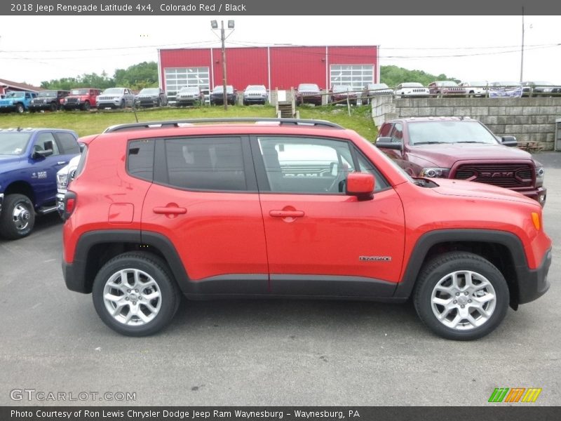 Colorado Red / Black 2018 Jeep Renegade Latitude 4x4