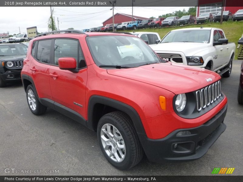 Colorado Red / Black 2018 Jeep Renegade Latitude 4x4
