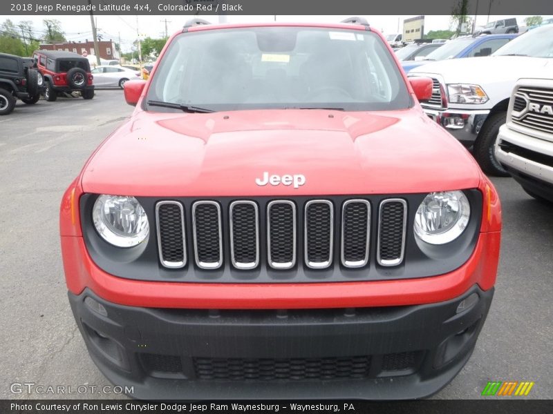 Colorado Red / Black 2018 Jeep Renegade Latitude 4x4