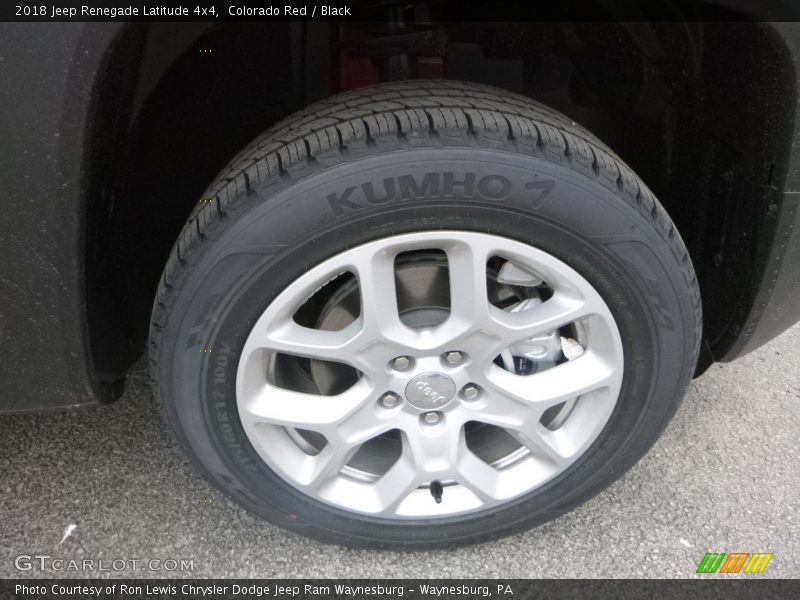 Colorado Red / Black 2018 Jeep Renegade Latitude 4x4