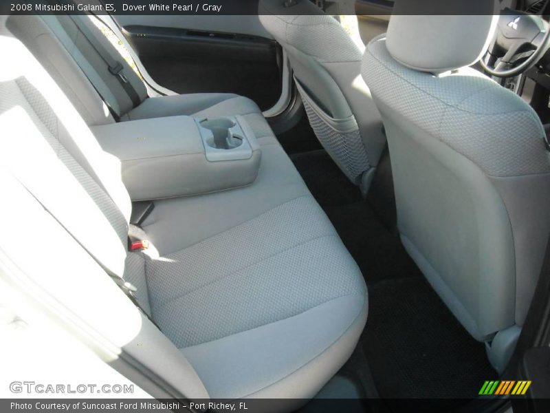 Dover White Pearl / Gray 2008 Mitsubishi Galant ES