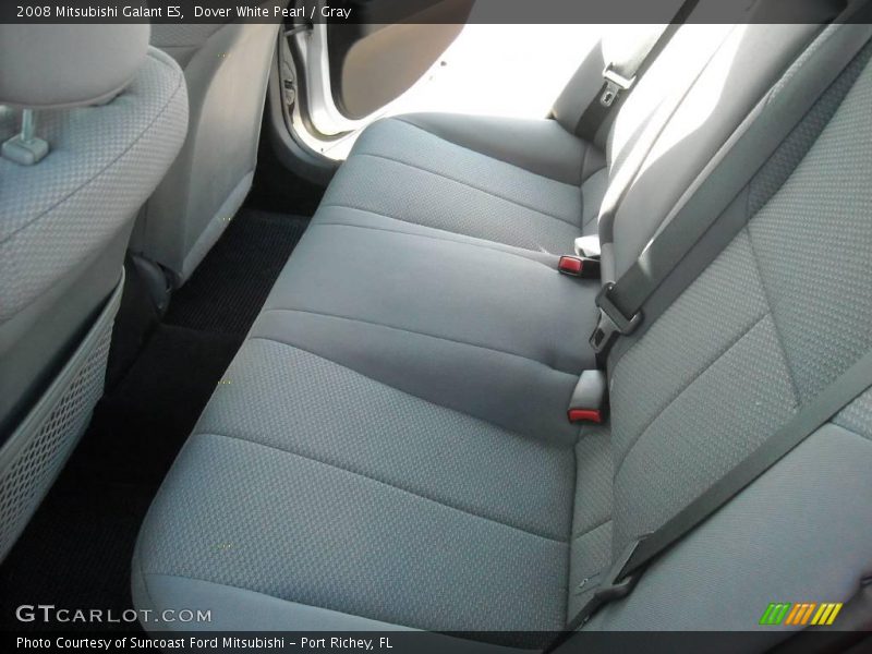 Dover White Pearl / Gray 2008 Mitsubishi Galant ES