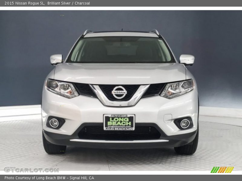 Brilliant Silver / Charcoal 2015 Nissan Rogue SL