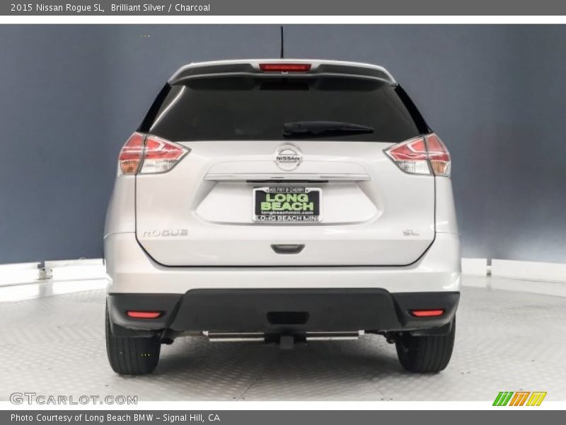 Brilliant Silver / Charcoal 2015 Nissan Rogue SL