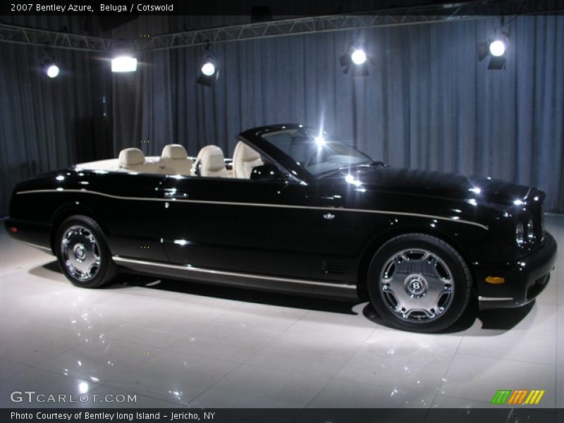 2007 Bentley Azure in Beluga/Cotswold Pinstripe / Cotswold /Beluga/Burr Walnut Veneer, Front Right - 2007 Bentley Azure 