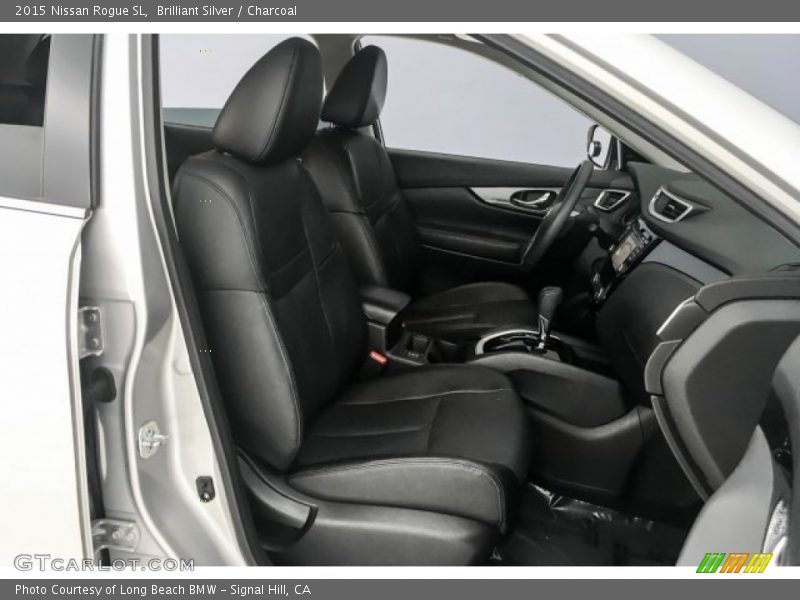 Brilliant Silver / Charcoal 2015 Nissan Rogue SL