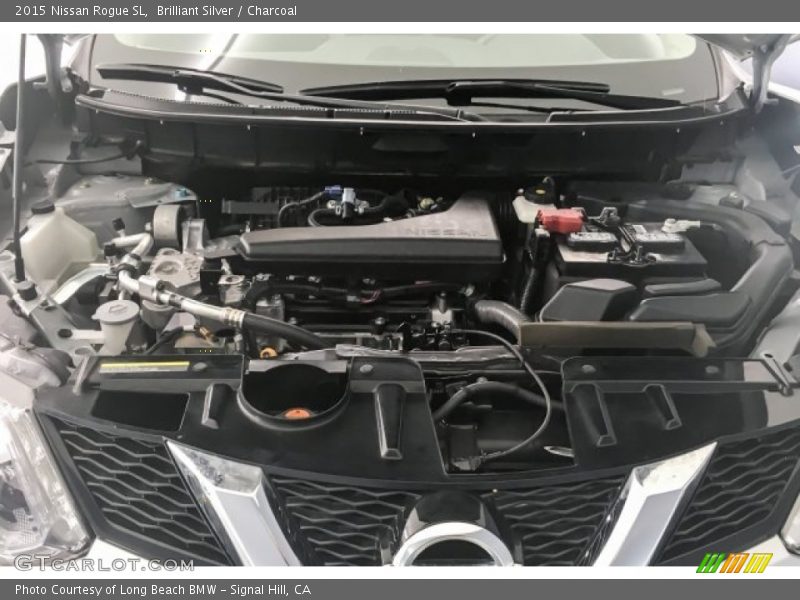 Brilliant Silver / Charcoal 2015 Nissan Rogue SL