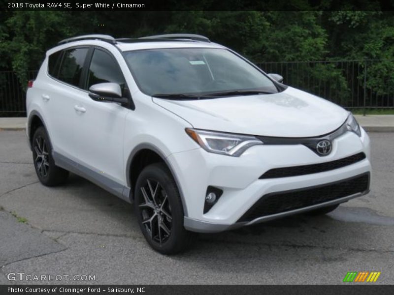Front 3/4 View of 2018 RAV4 SE