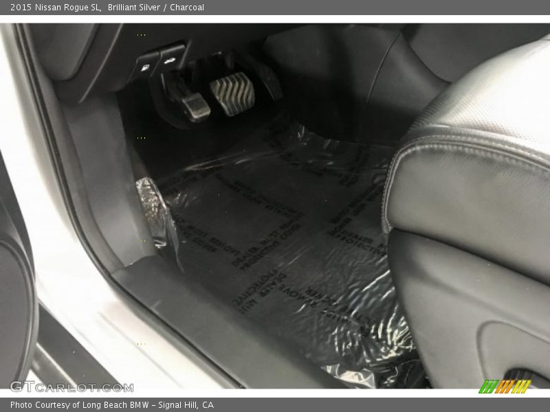 Brilliant Silver / Charcoal 2015 Nissan Rogue SL