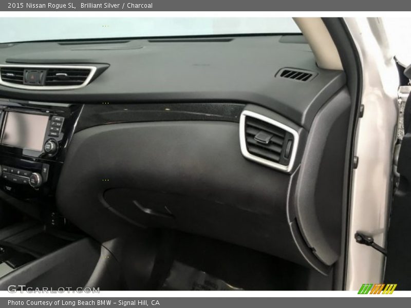 Brilliant Silver / Charcoal 2015 Nissan Rogue SL