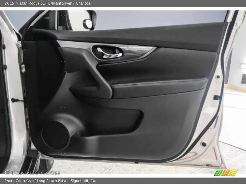 Brilliant Silver / Charcoal 2015 Nissan Rogue SL