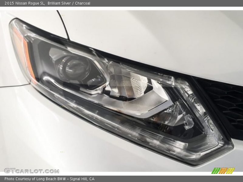 Brilliant Silver / Charcoal 2015 Nissan Rogue SL