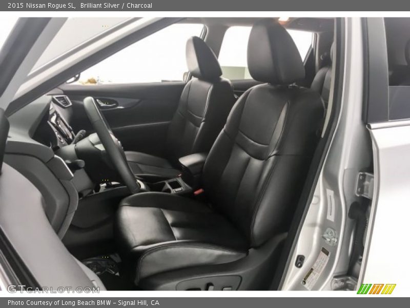Brilliant Silver / Charcoal 2015 Nissan Rogue SL