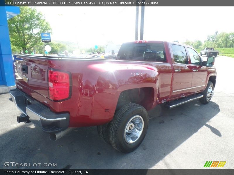 Cajun Red Tintcoat / Cocoa/­Dune 2018 Chevrolet Silverado 3500HD LTZ Crew Cab 4x4