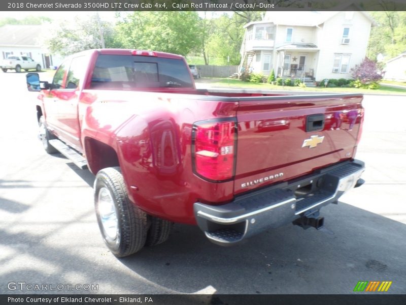 Cajun Red Tintcoat / Cocoa/­Dune 2018 Chevrolet Silverado 3500HD LTZ Crew Cab 4x4