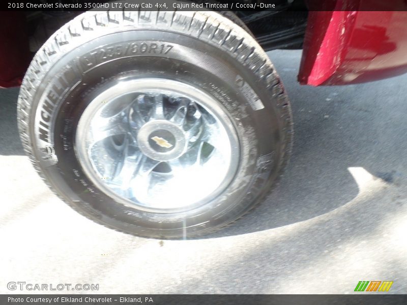 Cajun Red Tintcoat / Cocoa/­Dune 2018 Chevrolet Silverado 3500HD LTZ Crew Cab 4x4