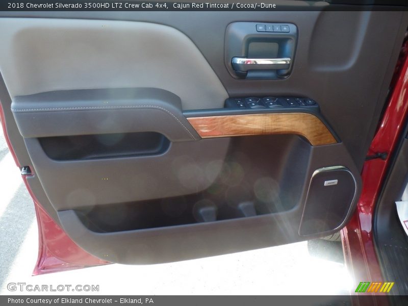 Cajun Red Tintcoat / Cocoa/­Dune 2018 Chevrolet Silverado 3500HD LTZ Crew Cab 4x4