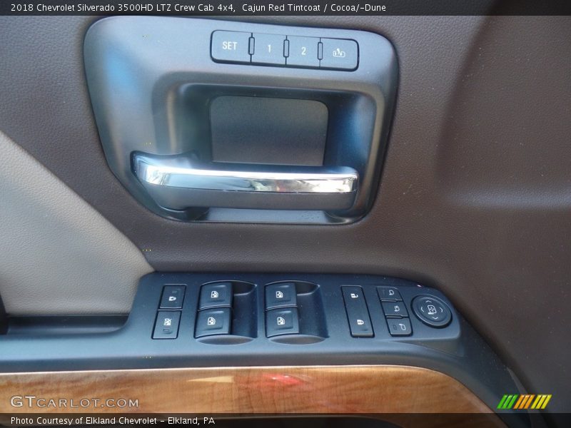 Cajun Red Tintcoat / Cocoa/­Dune 2018 Chevrolet Silverado 3500HD LTZ Crew Cab 4x4